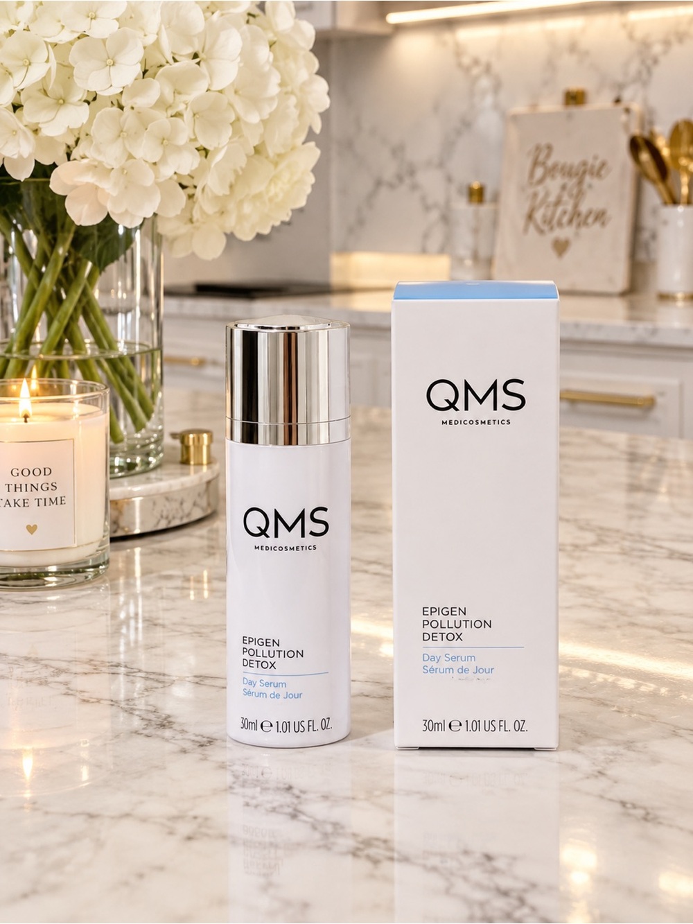 QMS Medicosmetics Epigen Pollution Detox Day Serum 30ml NEW